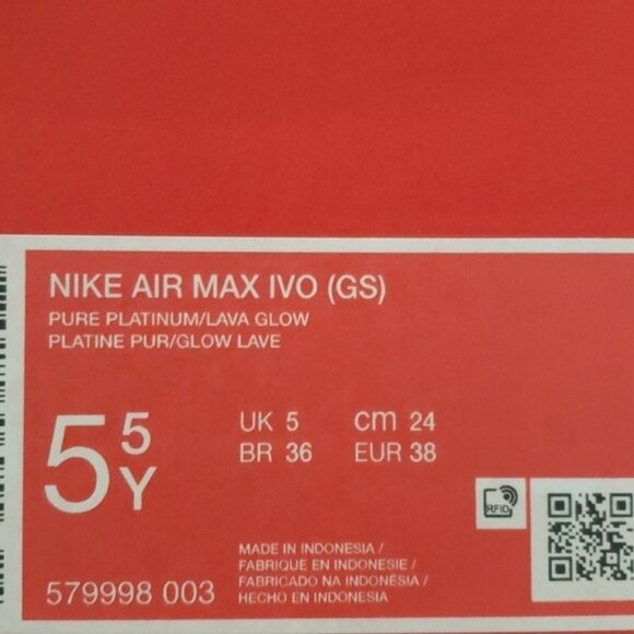 New Nike Air Max IVO‎ Gray Sneakers Casual Streetwear Everyday - Picture 9 of 10